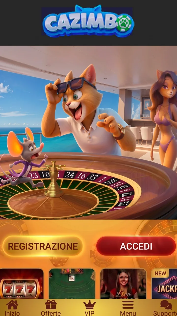 Cazimbo Casino mobile app
